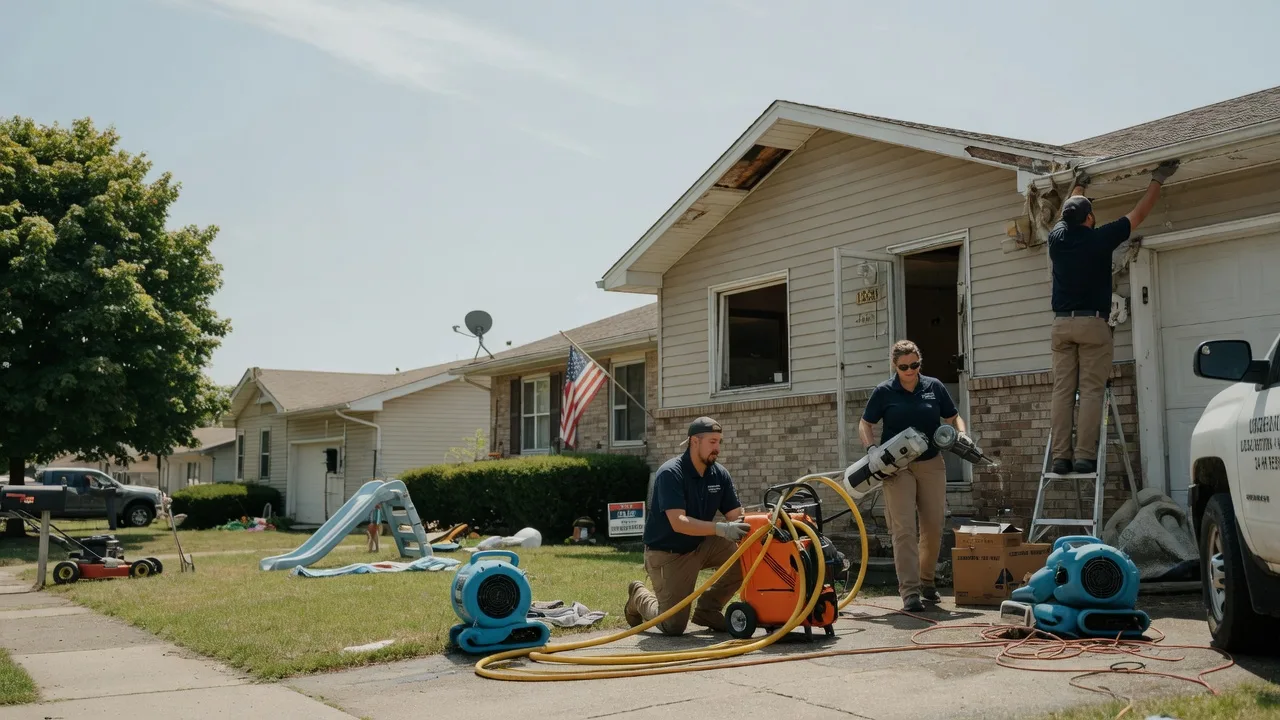 Water Damage Restoration in Elwood, IL near me